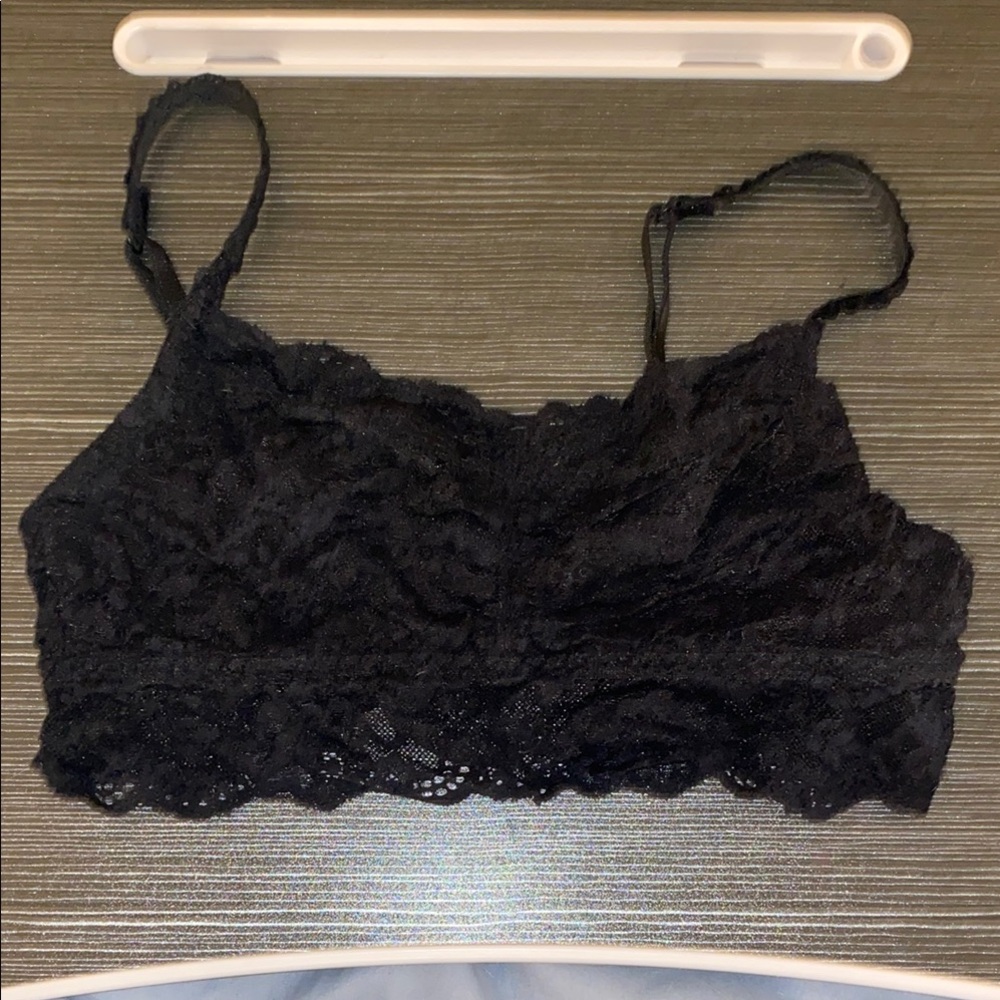 Lace Bralette in Black